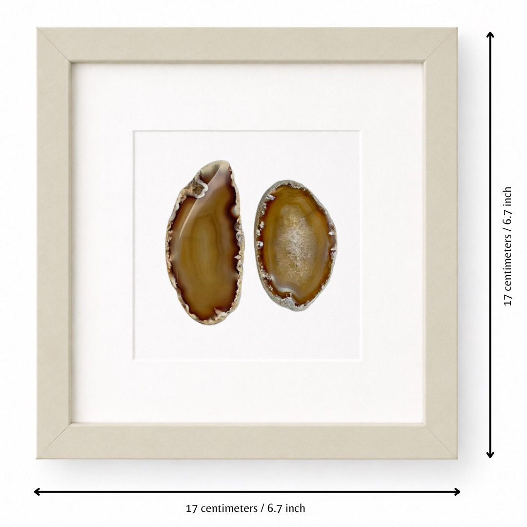 Gemstone Frame beige Caramel