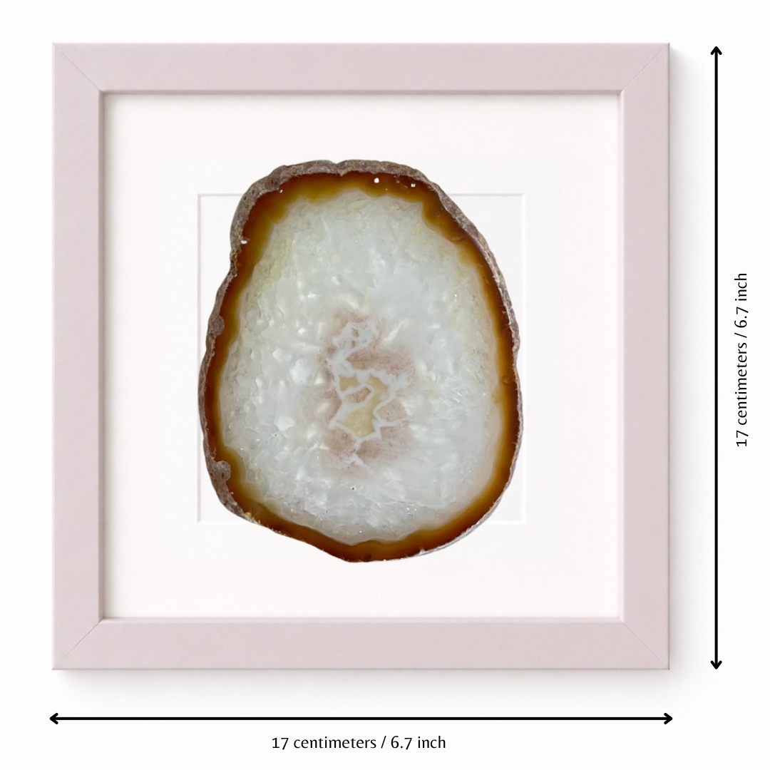 Gemstone Frame pink Dusky