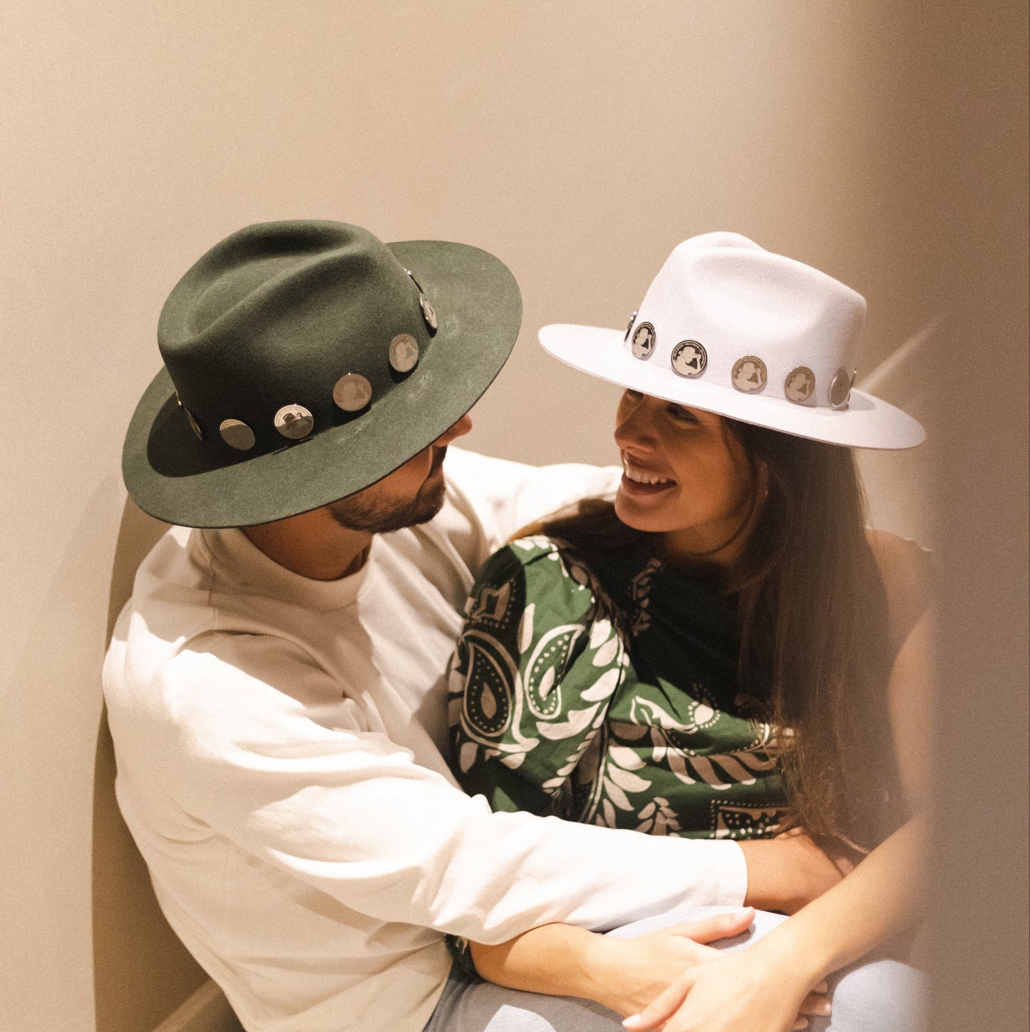 Silver Coin Basil - Fedora Hat