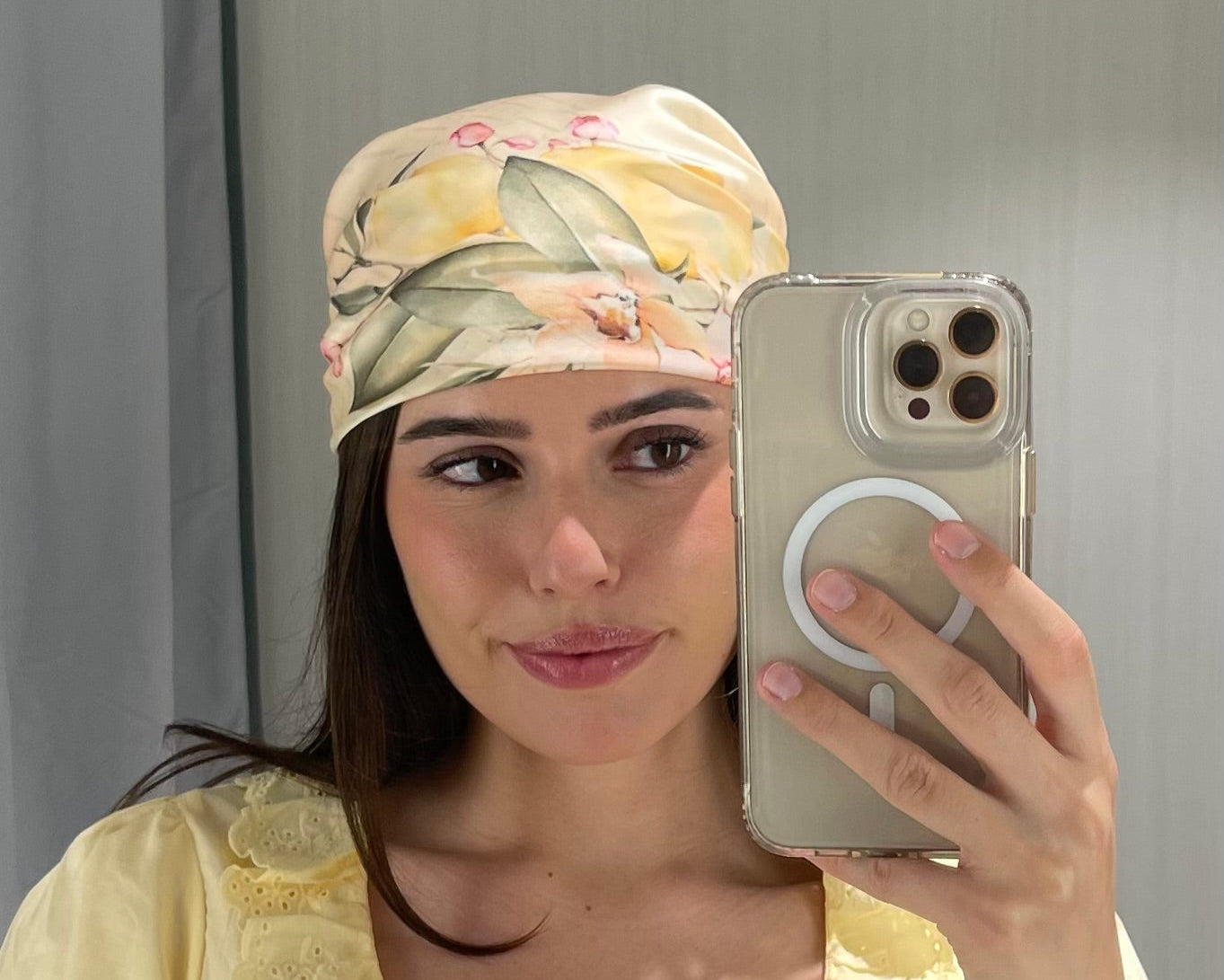 Butter Yellow Lemon scarf