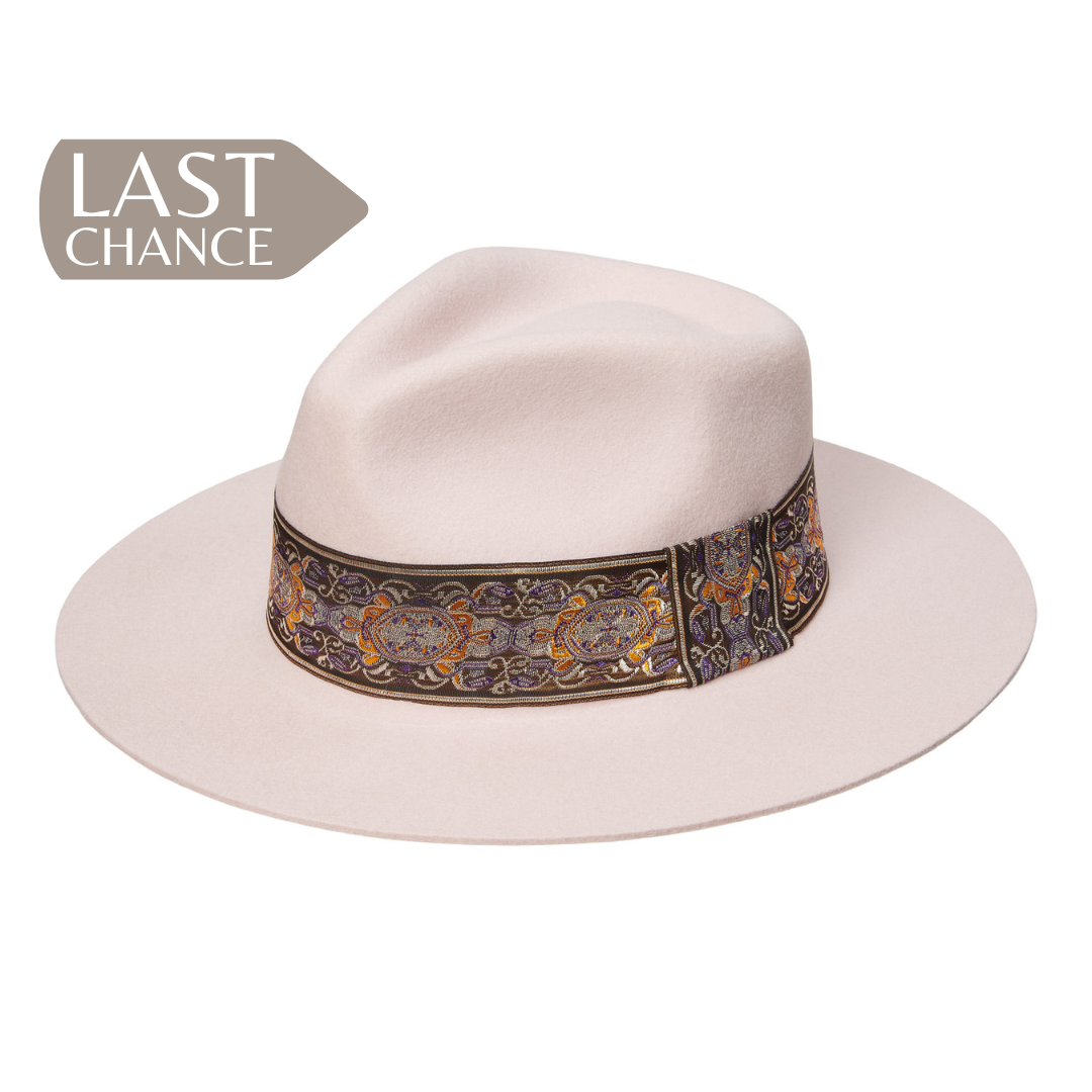 Jacquard Lavender - Fedora Hat