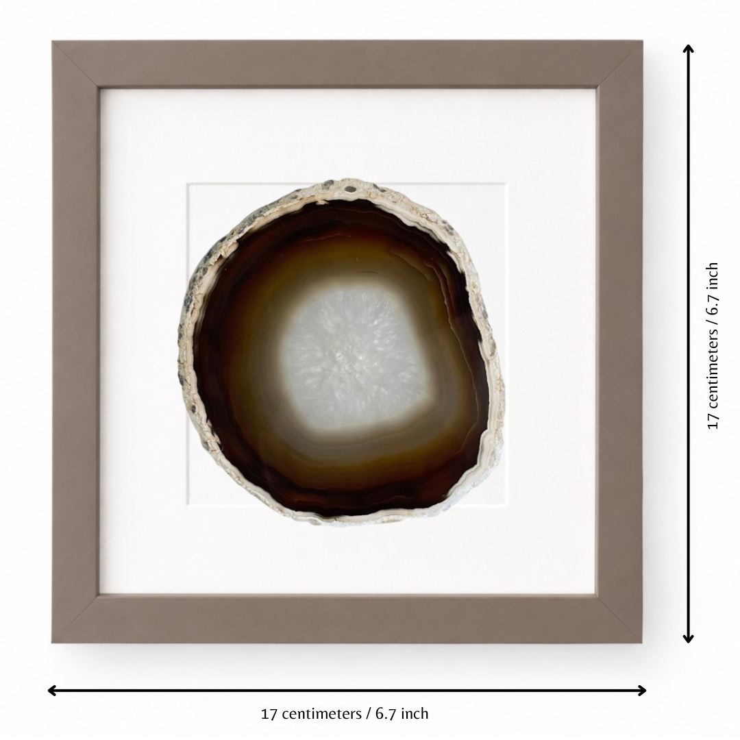 Gemstone Frame brown Stone