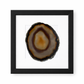 Gemstone Frame black Lava