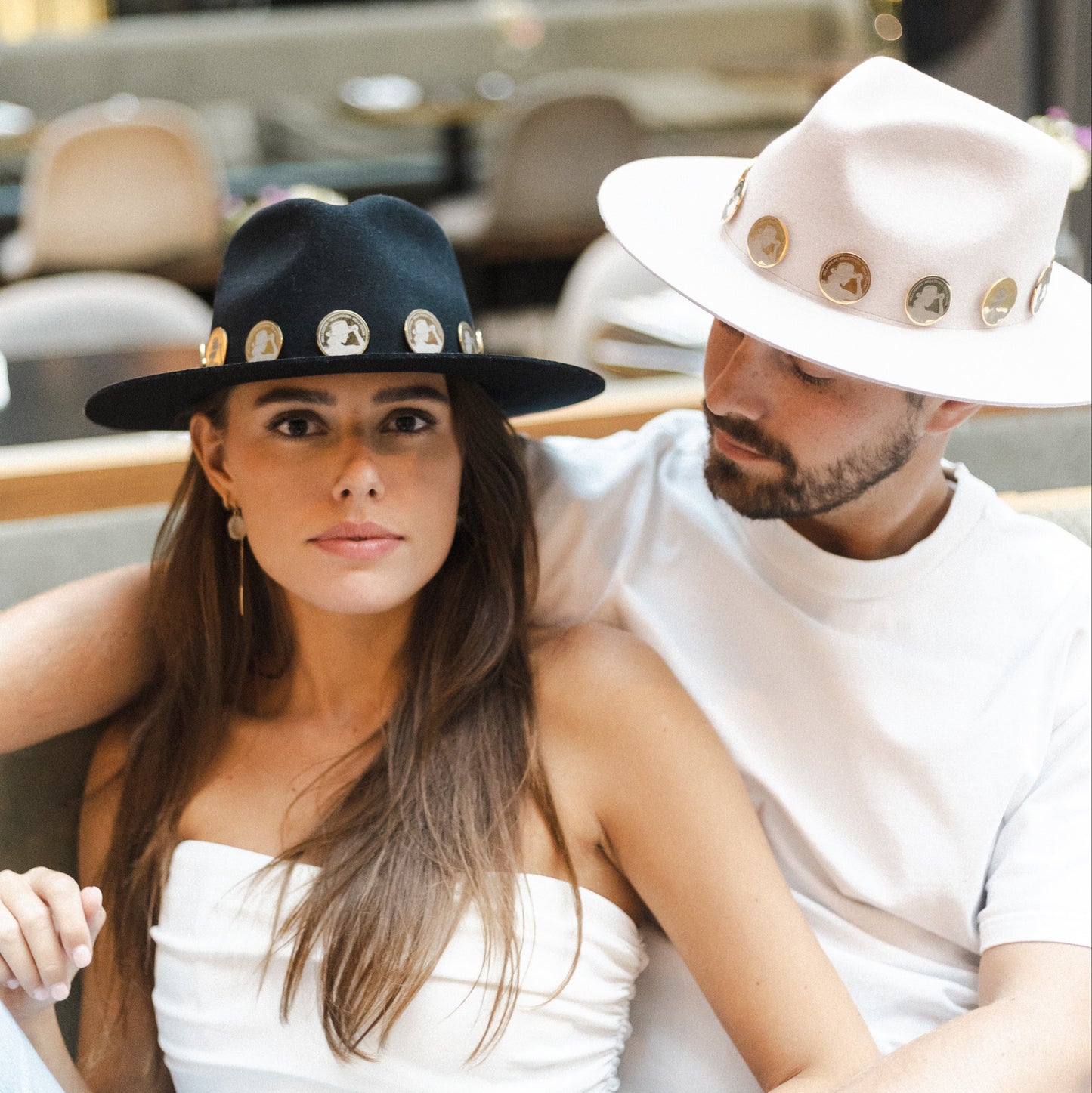 Gold Coin Coal - Fedora Hat