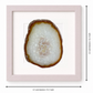 Gemstone Frame pink Dusky