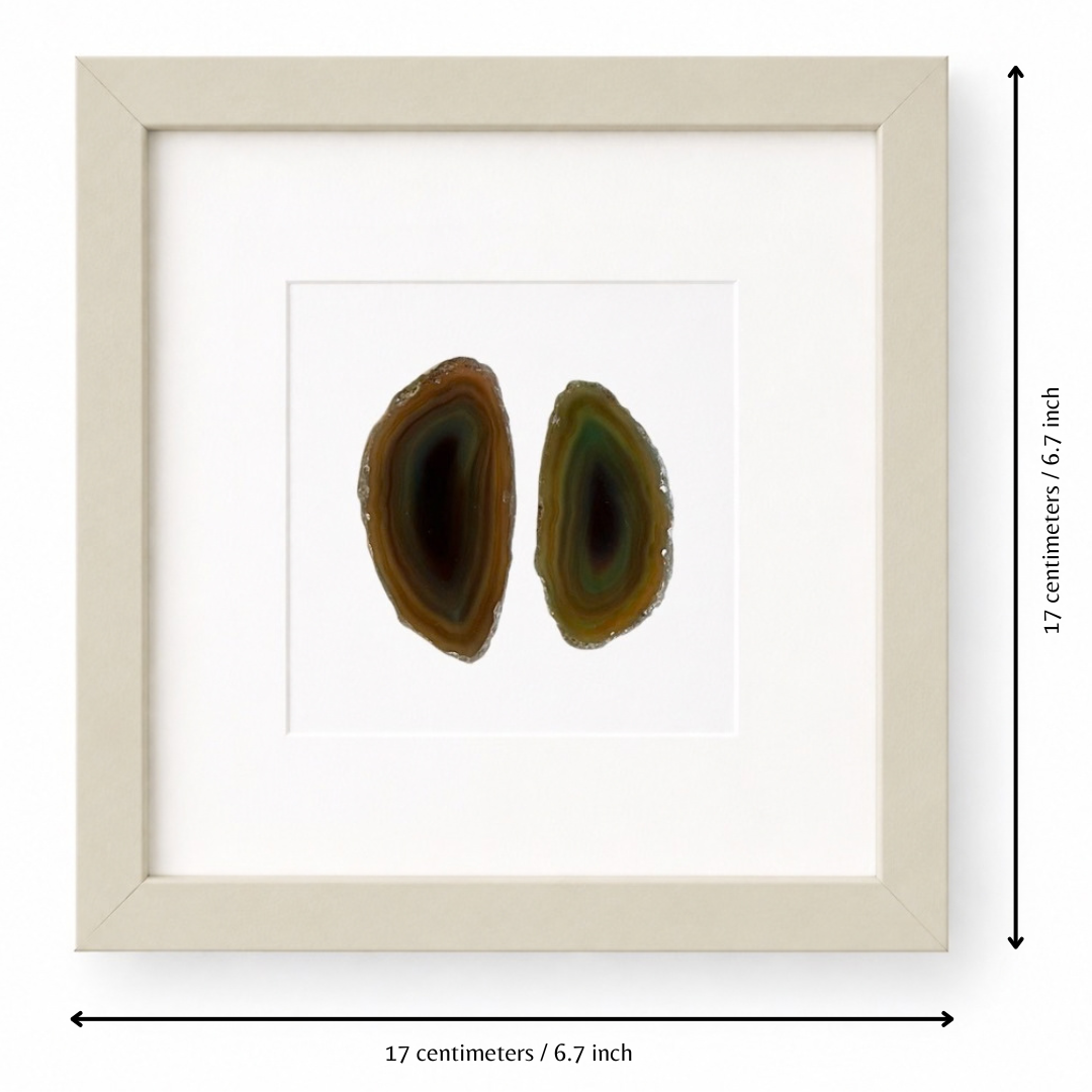 Gemstone Frame beige Moss