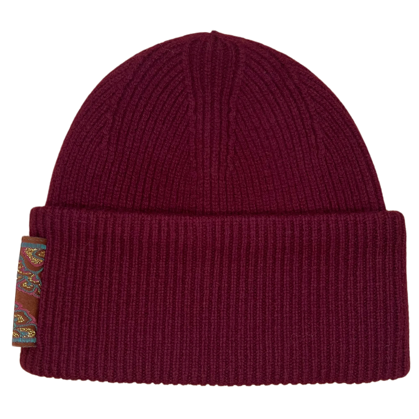 Jacquard Beanie Merlot