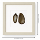 Gemstone Frame beige Earth