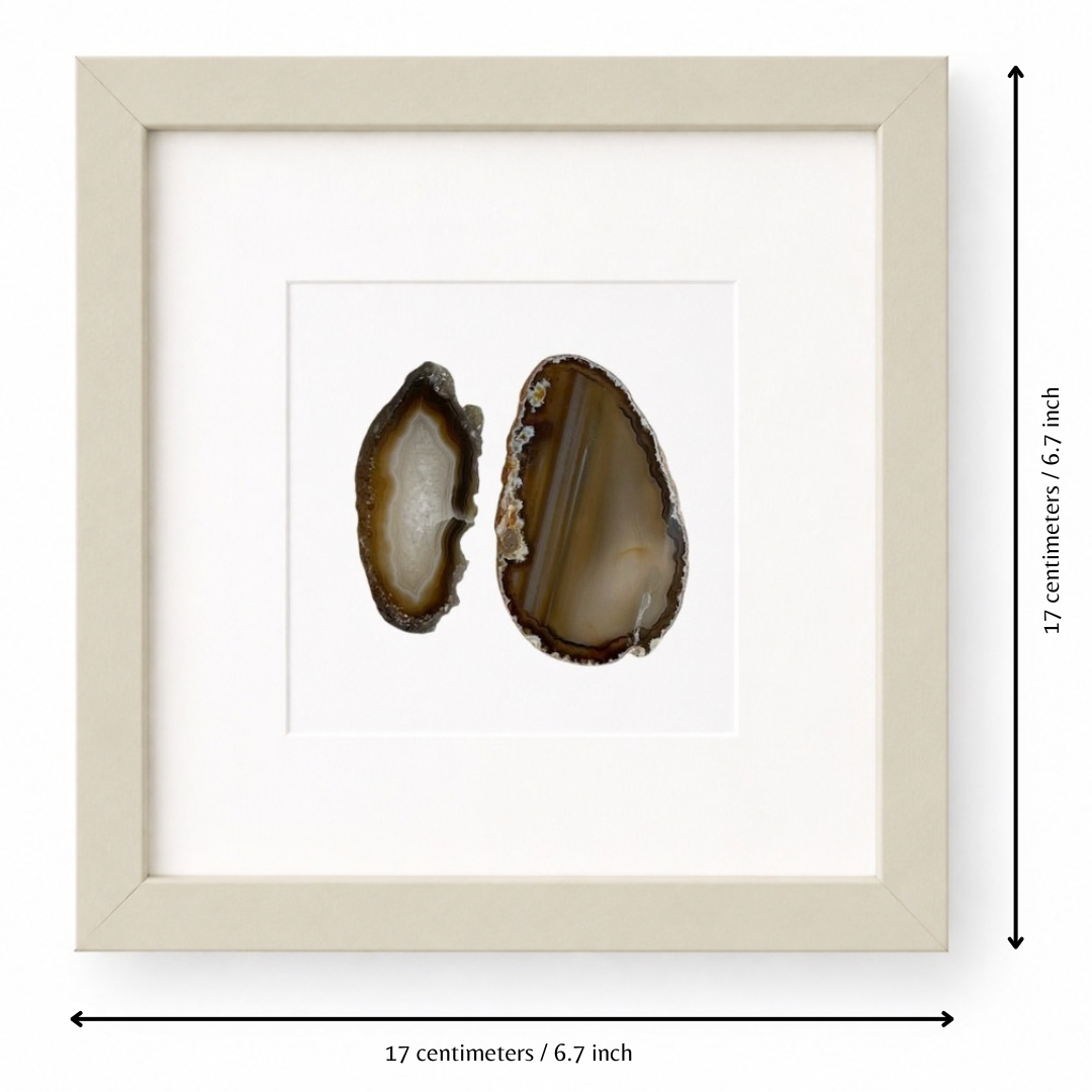 Gemstone Frame beige Earth