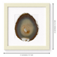 Gemstone Frame butter yellow Sand