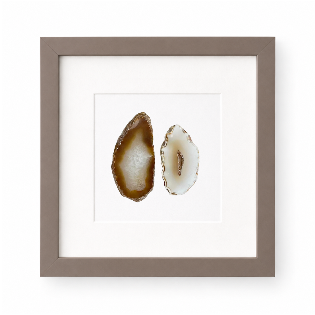 Gemstone Frame brown Almond