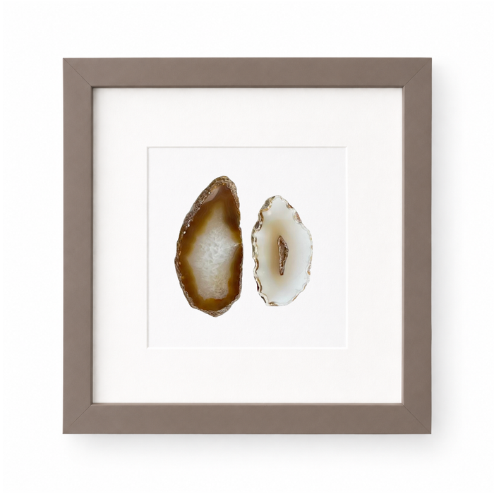Gemstone Frame brown Almond
