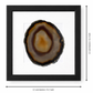 Gemstone Frame black Lava
