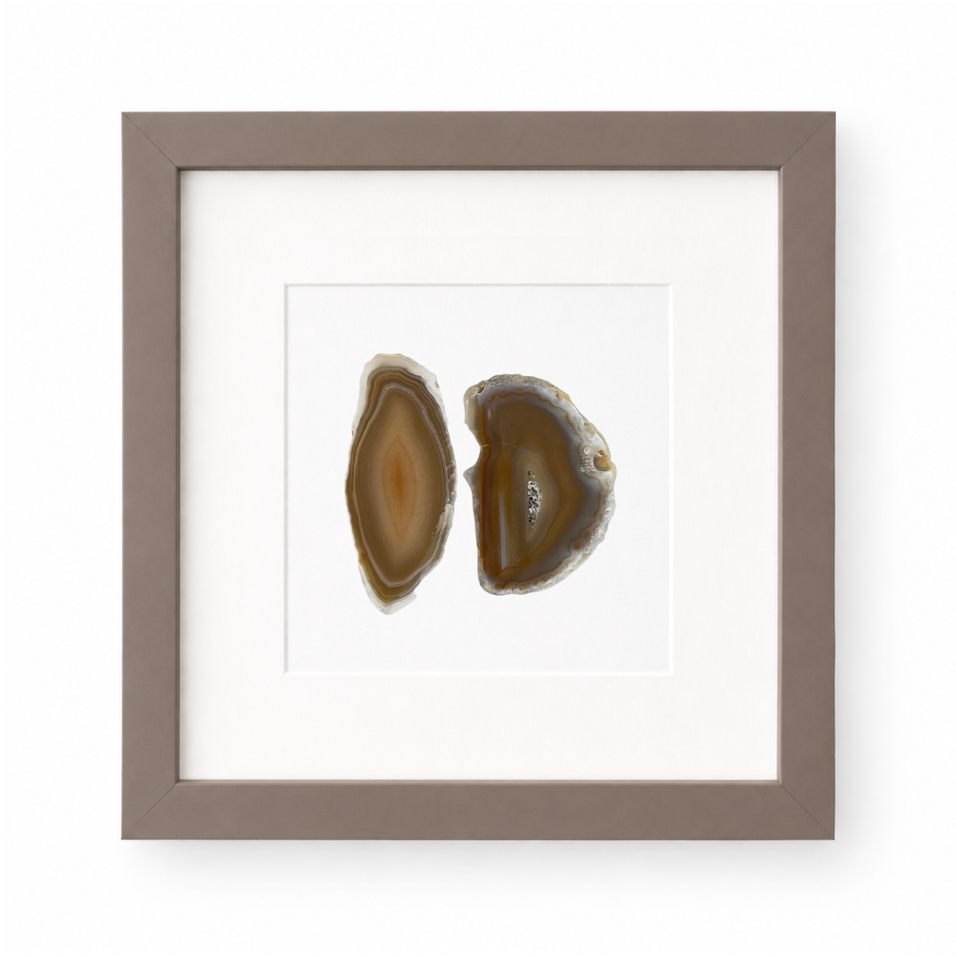 Gemstone Frame brown Taupe
