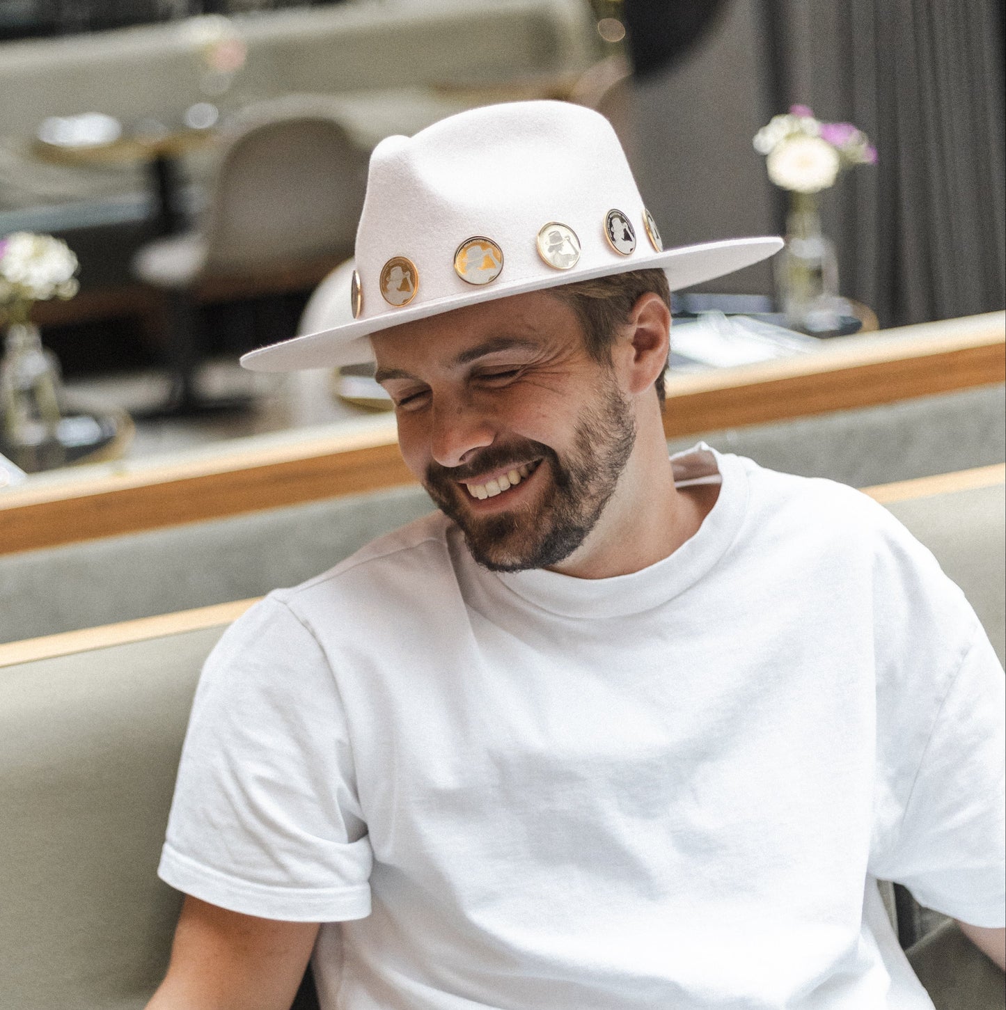 Gold Coin Oat - Fedora Hat