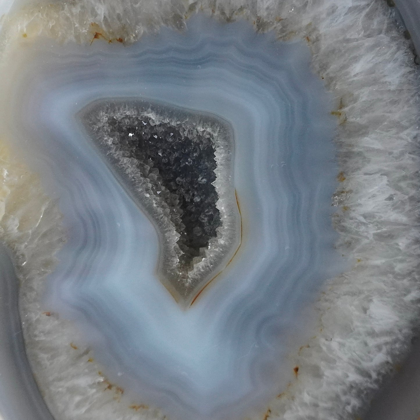Agate Geode on stand (Large) Pacific