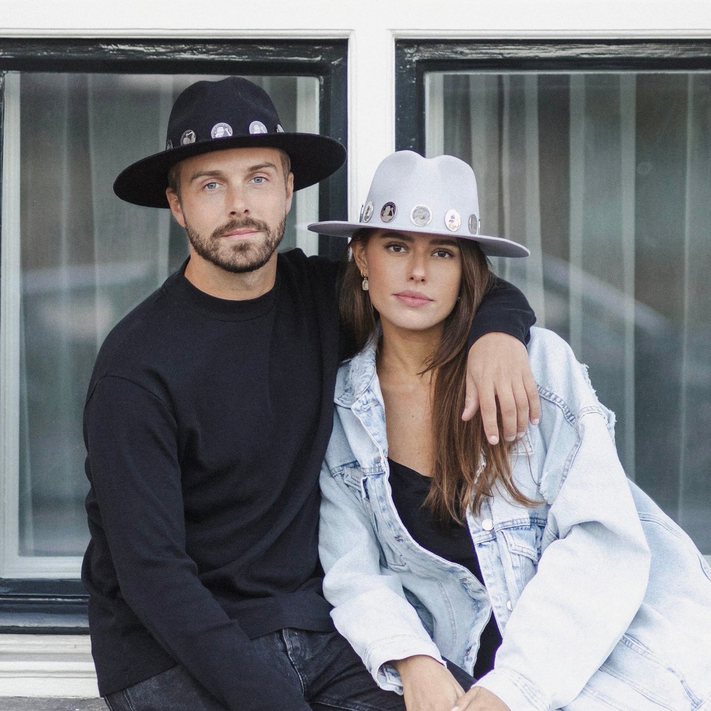 Silver Coin Frost - Light Grey Fedora Hat