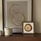 Gemstone Frame brown Vanilla
