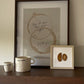 Gemstone Frame beige Caramel