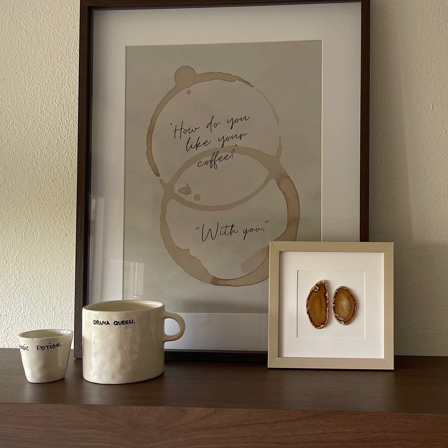 Gemstone Frame beige Caramel