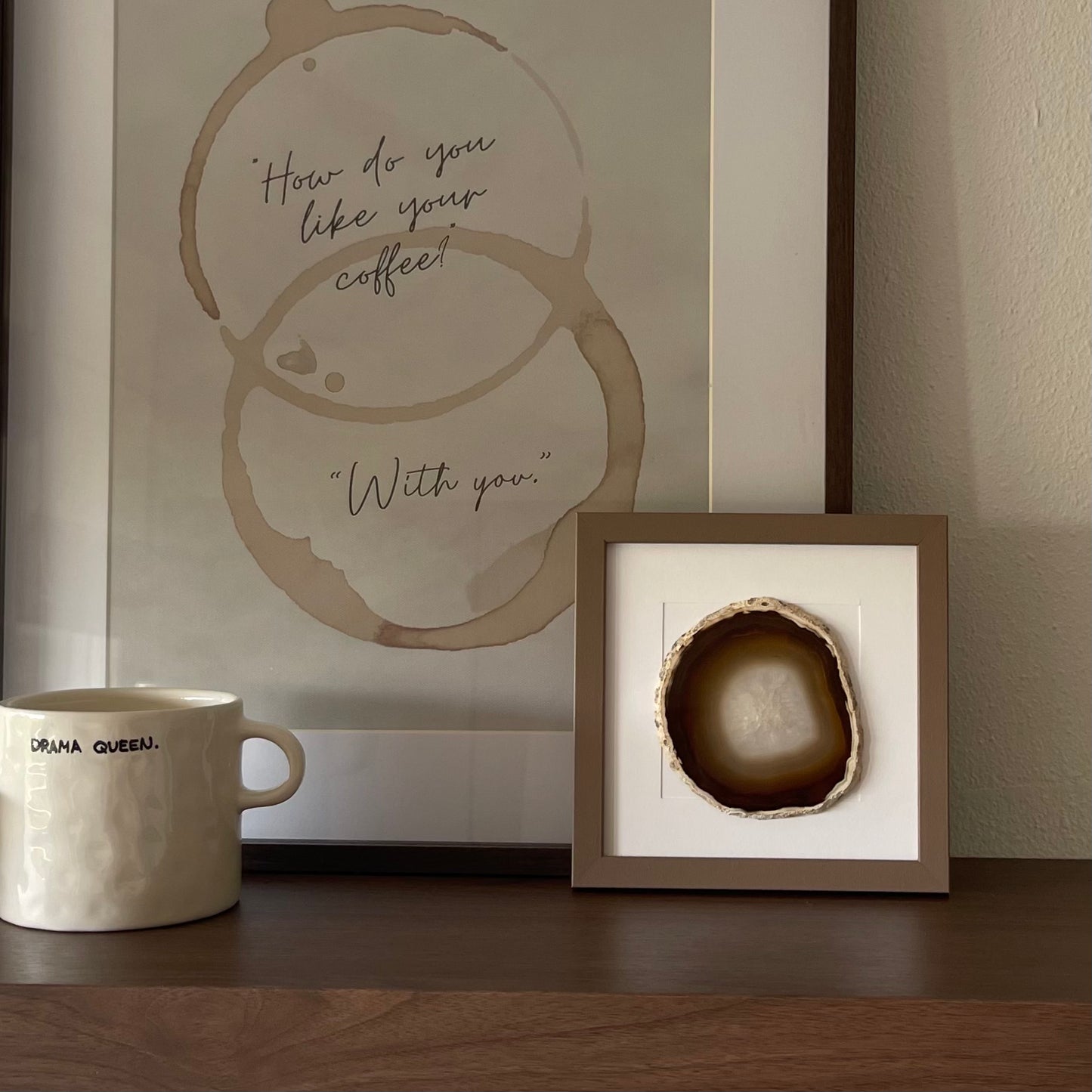 Gemstone Frame brown Stone