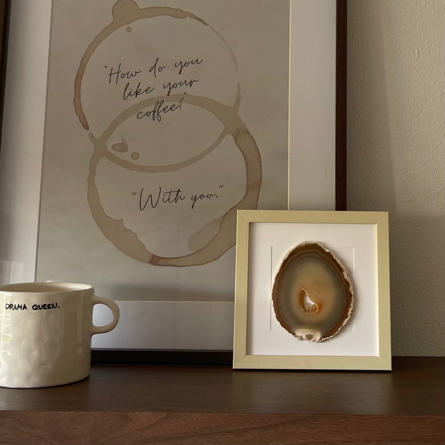 Gemstone Frame butter yellow Sand
