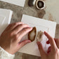 Gemstone Frame brown Almond