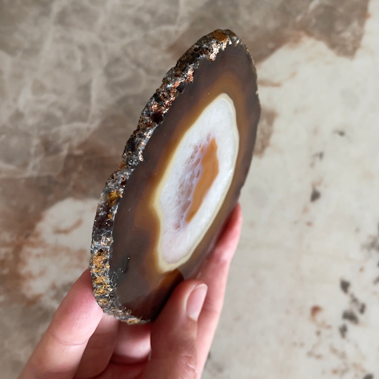 Gemstone Frame beige Espresso
