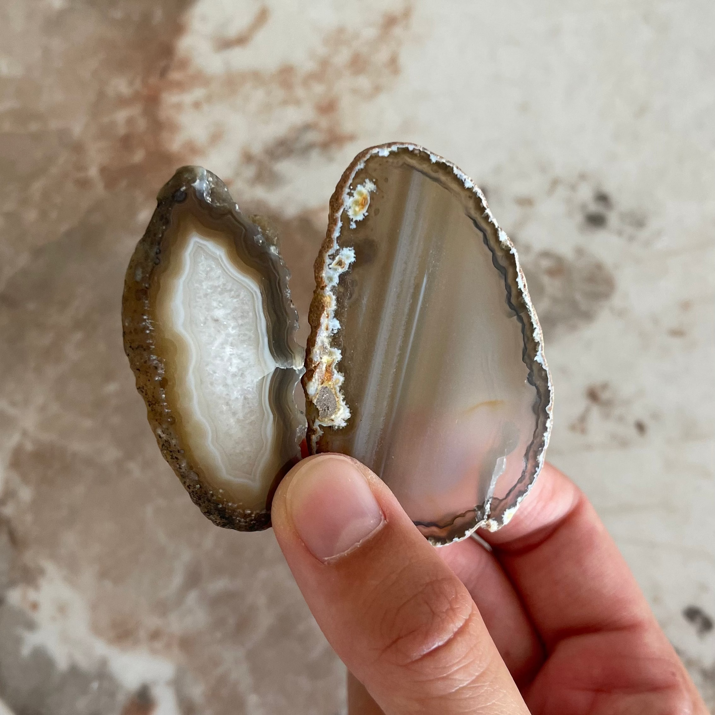 Gemstone Frame beige Earth