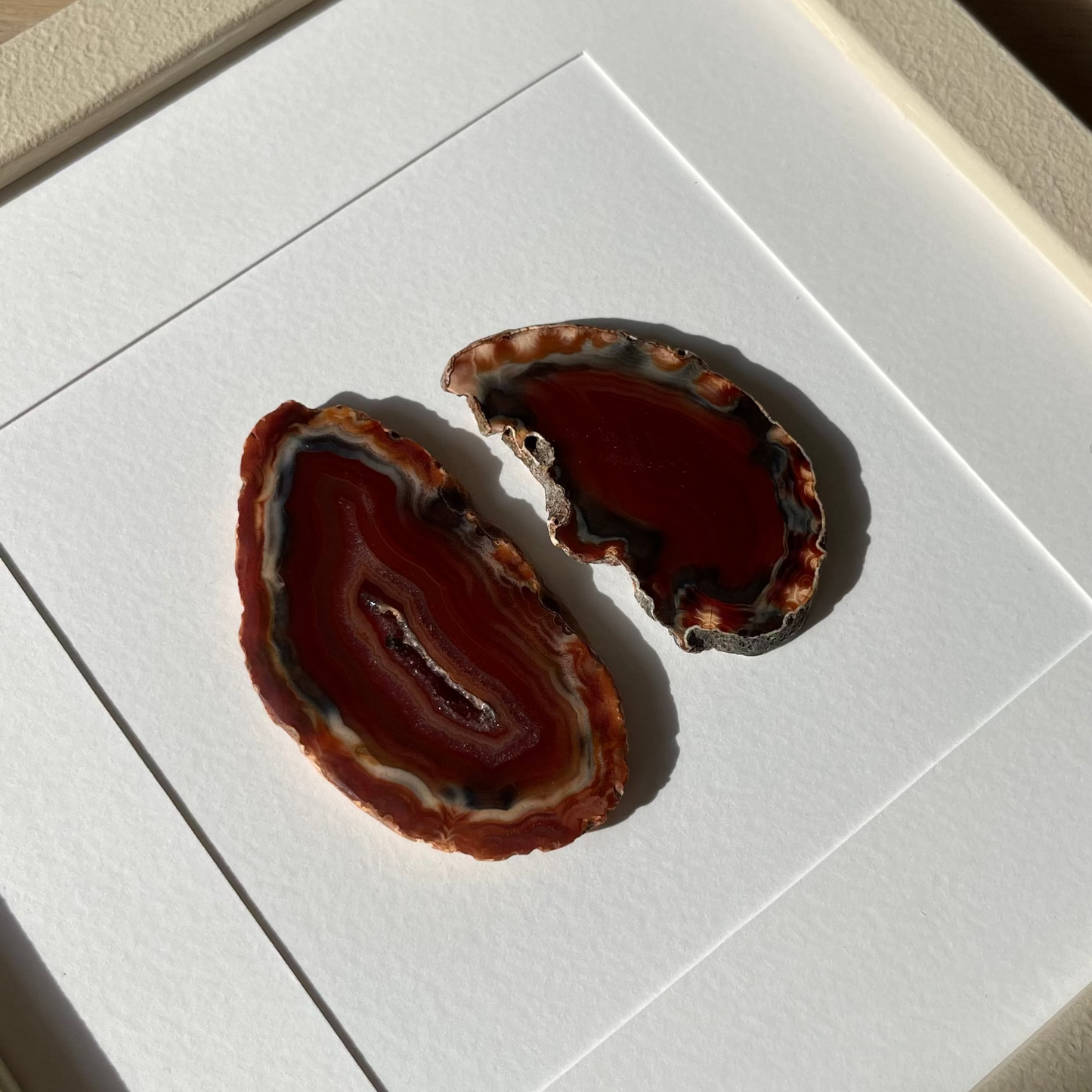 Gemstone Frame beige Sangria