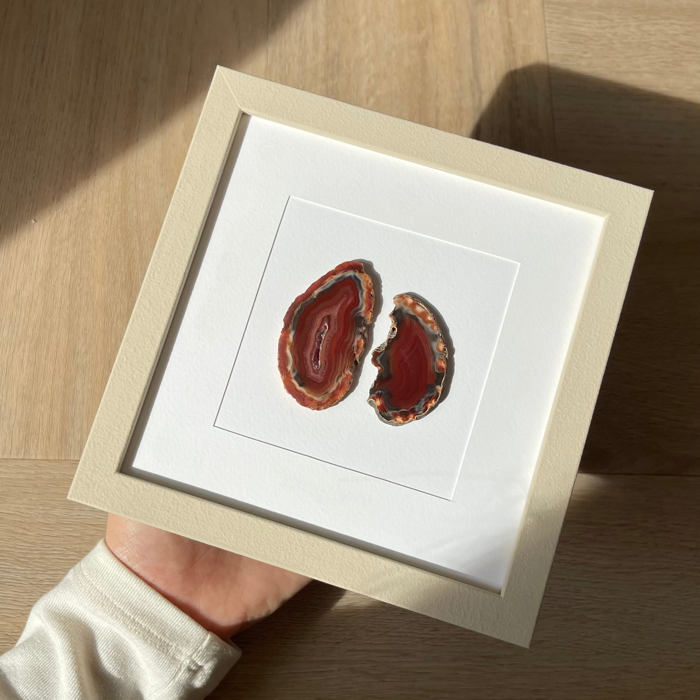 Gemstone Frame beige Sangria
