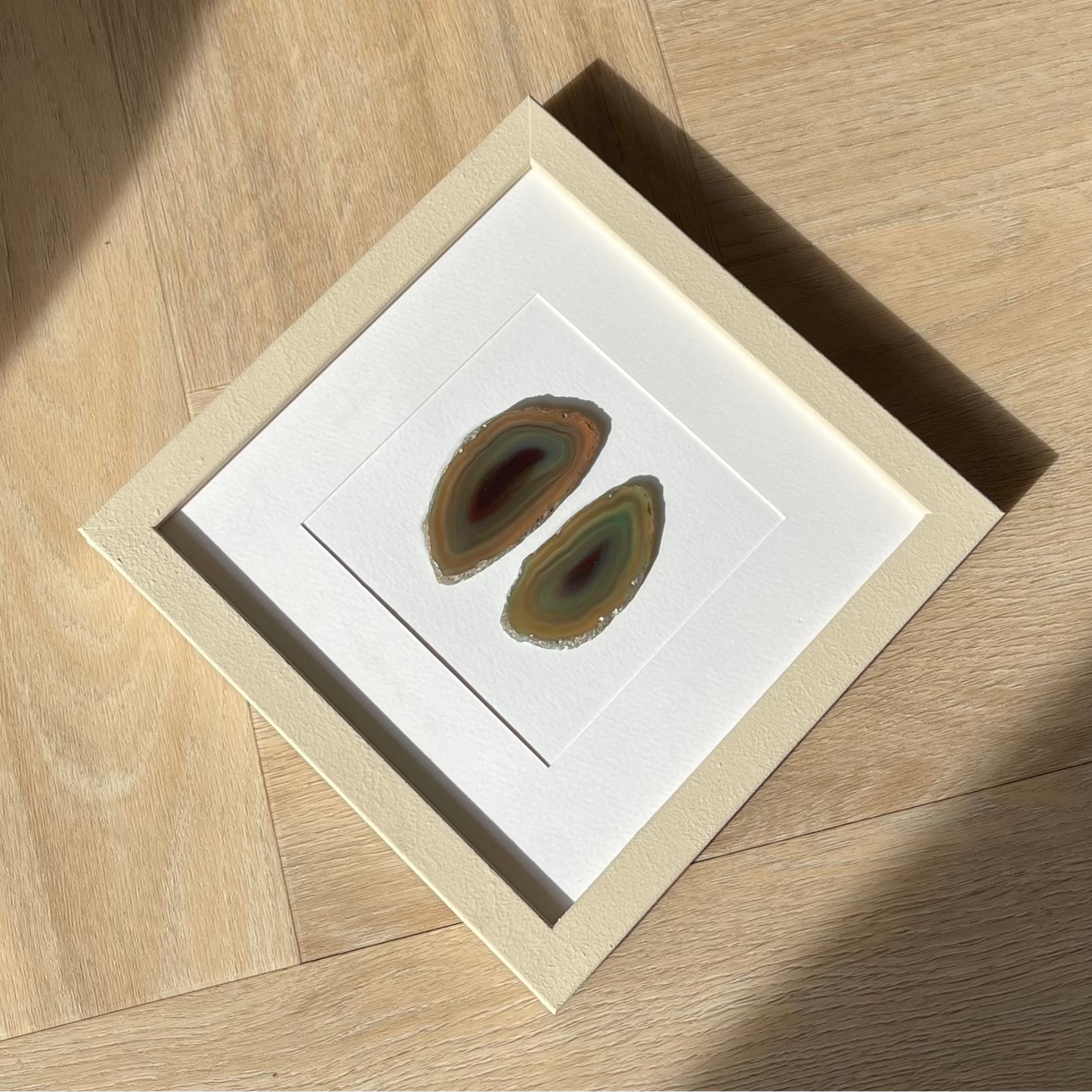 Gemstone Frame beige Moss
