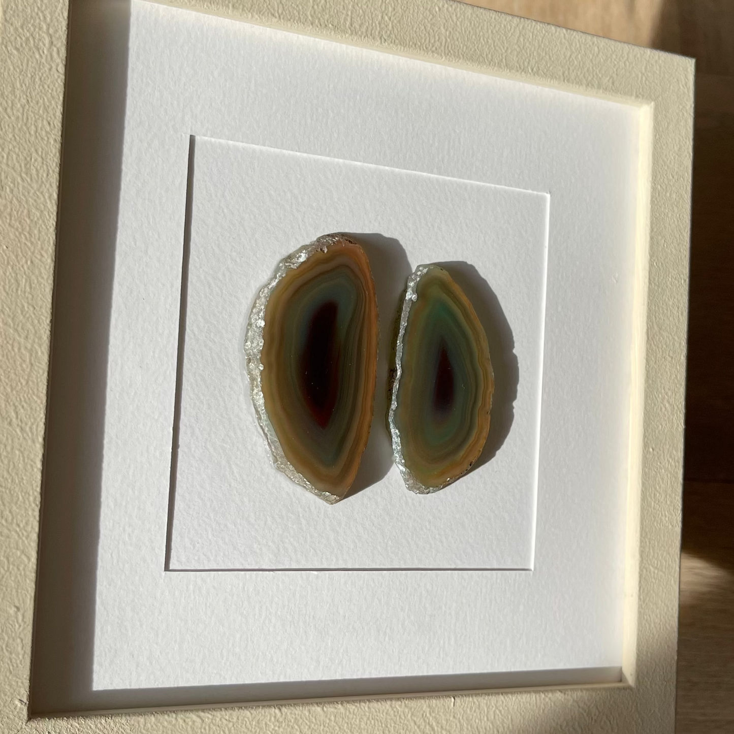 Gemstone Frame beige Moss