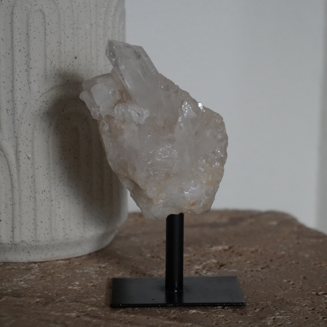 Rock Crystal on stand (Small)