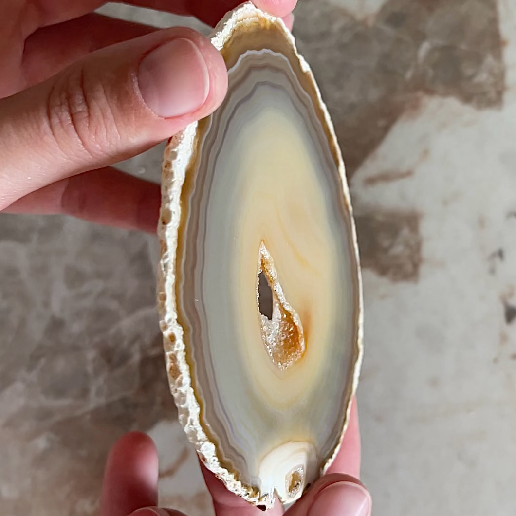 Gemstone Frame butter yellow Sand
