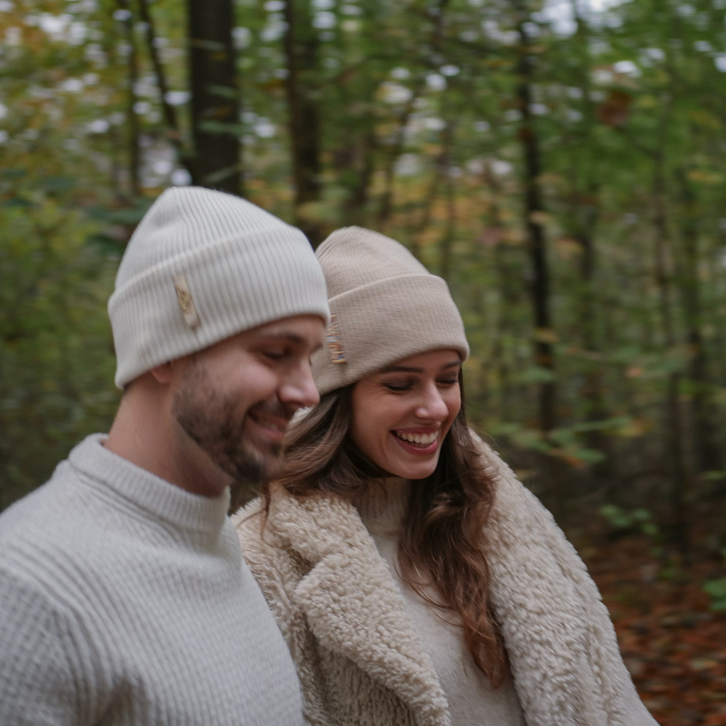 Jacquard Beanie Pecan