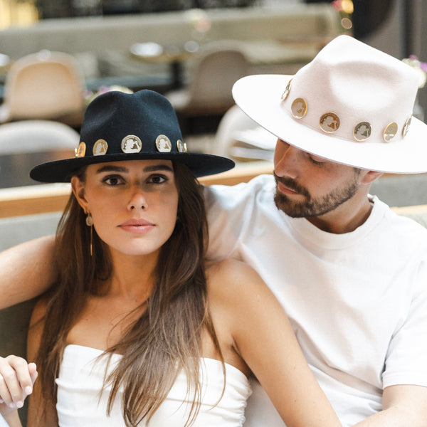 Gold Coin Oat - Beige Fedora Hat